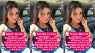 Meetii Kalher New African Black Guy – Blowjob & Fucking Video