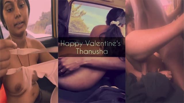 Valentine’s Day Tamil Lovers Sex Car Blowjob Videos