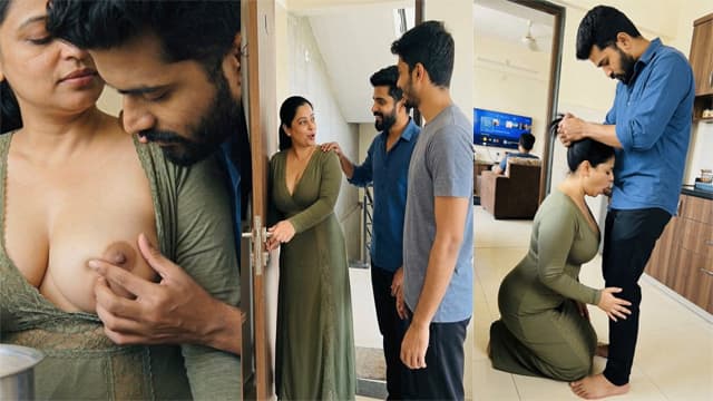 Indian Guy his Friend Mom Fucking Video Viral